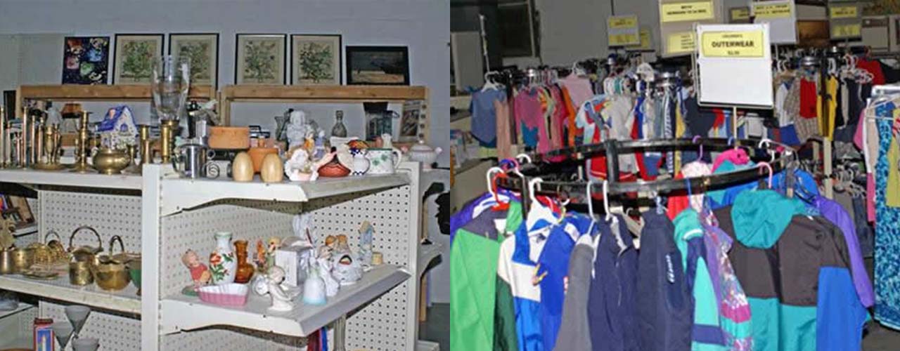 Thrift Store. Donate or buy, and help our community.